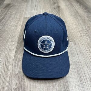 Dallas Cowboys New Era 9Seventy 2024 NFL Sideline Snapback‎ Rope Hat Blue Cap